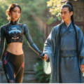 Couple : fille cyberpunk, garçon hanfu